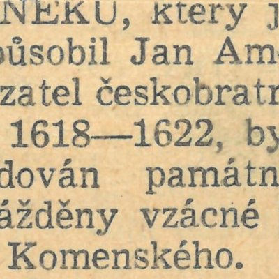 K Ceskoslovensky Svet Praha 9. Dubna 1955
