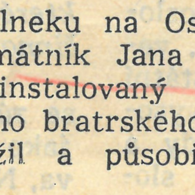 O Slovansky Prehled Praha 6. Ledna 1955